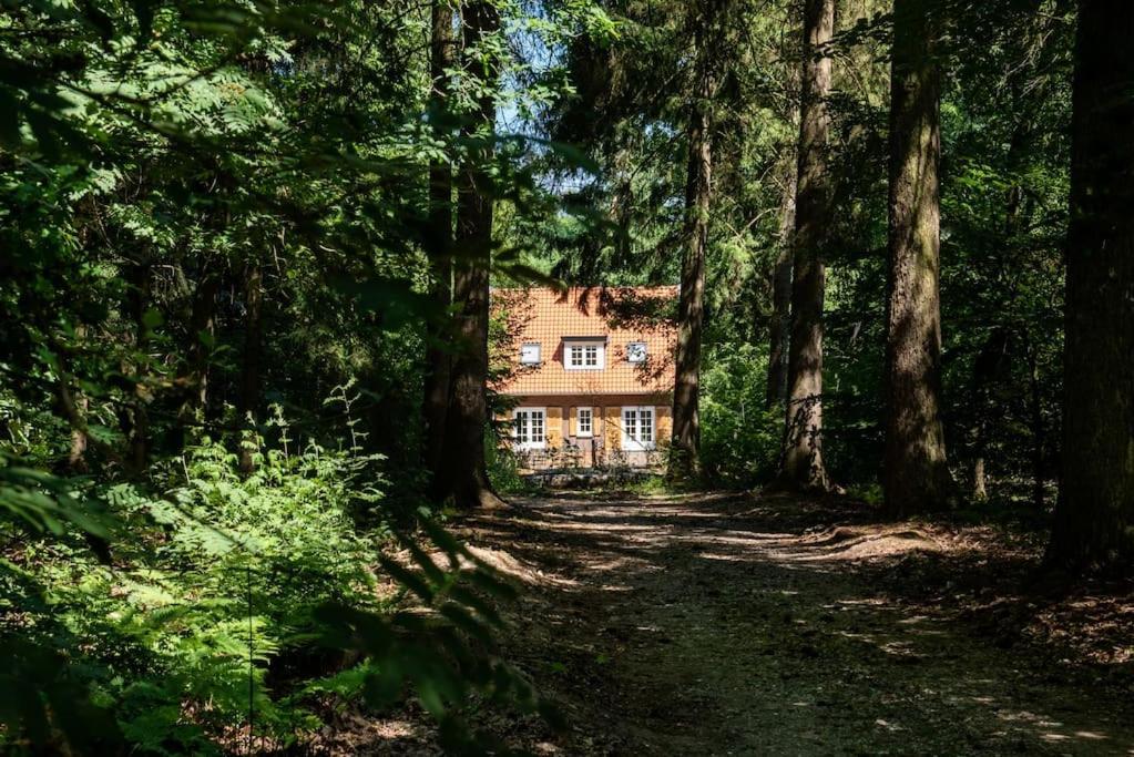 Fantastisch Familiehuis Met Grote Tuin I Bosrijk Люнтерен Экстерьер фото